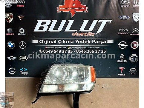 Jeep Grand Cherokee Sol Ön Far çıkma parça