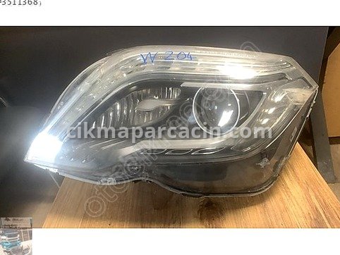 Mercedes-Benz GLK Sol Ön Far çıkma parça