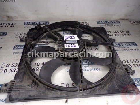 Nissan Qashqai Fan Motoru çıkma parça