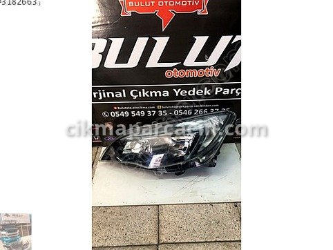 Opel Astra Sol Ön Far çıkma parça