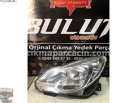 Opel Corsa Sol Ön Far çıkma parça