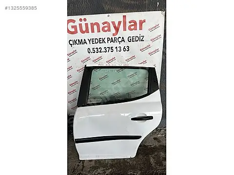 Peugeot 207 Sol Arka Kapı çıkma parça - GÜNAYLAR OTO Kütahya