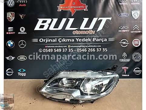 Peugeot 301 Sol Ön Far çıkma parça