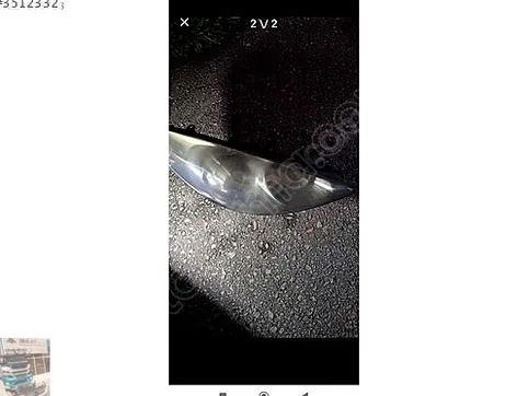 Peugeot 307 Sol Ön Far çıkma parça - ANKA OTO YEDEK PARÇA İZMİR