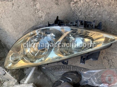 Peugeot 307 Sol Ön Far çıkma parça