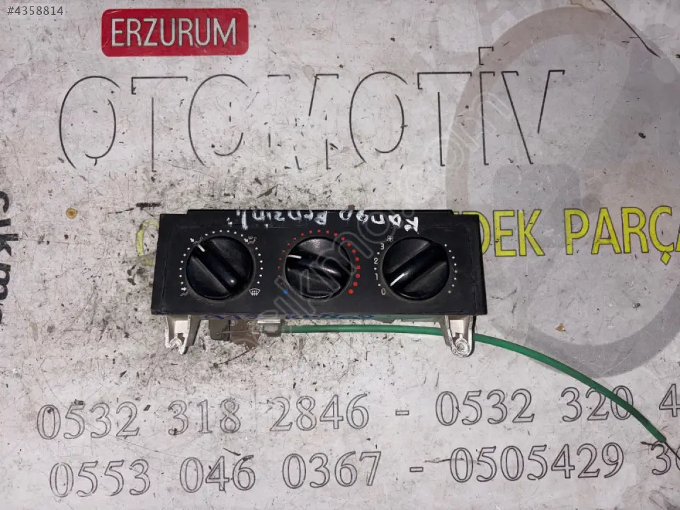 Renault Kangoo Kalorifer Kontrol Paneli çıkma parça - AKKAYA ÇIKMA PARÇA Erzurum