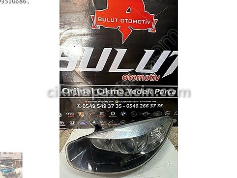 Renault Fluence Sol Ön Far çıkma parça