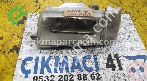 Renault R9 Sol Ön Far çıkma parça