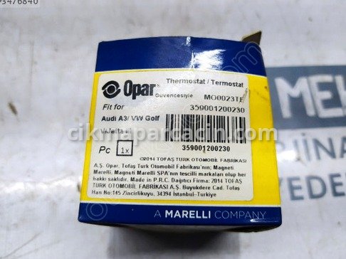Audi A3 Termostat çıkma parça