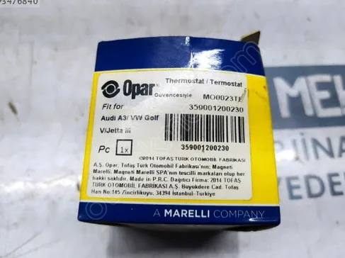 Audi A3 Termostat çıkma parça - SARI MEHMET OTO YEDEK PARÇA Konya