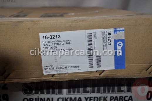 Opel Astra Motor Su Radyatörü çıkma parça