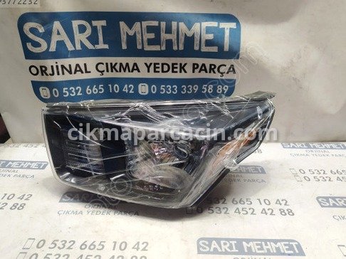 SsangYong Korando Sol Ön Far çıkma parça