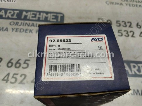 Volkswagen Passat Rot Başı çıkma parça