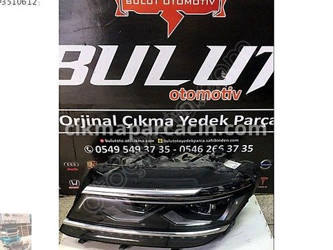 Volkswagen Tiguan Sol Ön Far çıkma parça