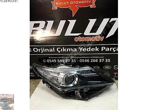 Toyota Auris Sağ Ön Far çıkma parça - ANKA OTO YEDEK PARÇA İZMİR