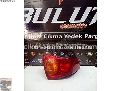 Toyota Corolla Sol Arka Stop çıkma parça