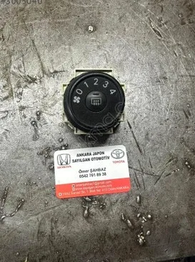 Toyota Corolla Kalorifer Kontrol Paneli çıkma parça - ANKARA JAPON ANKARA