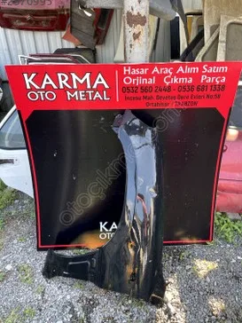 Toyota Corolla Sol Ön Çamurluk çıkma parça - Karma Oto Çıkma Trabzon