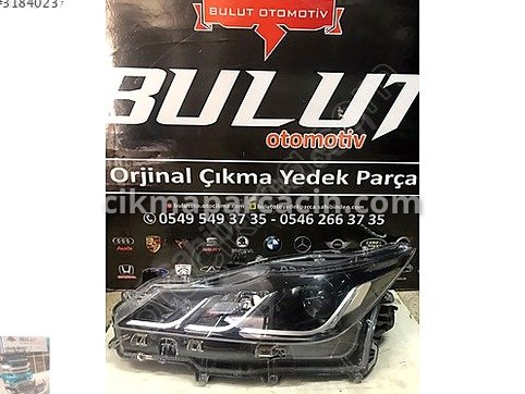 Toyota Corolla Sol Ön Far çıkma parça