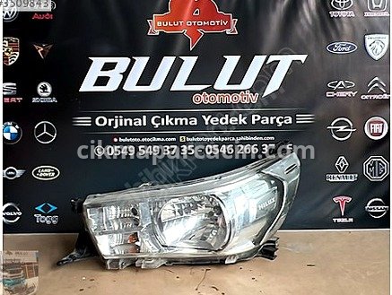 Toyota Hilux Sol Ön Far çıkma parça