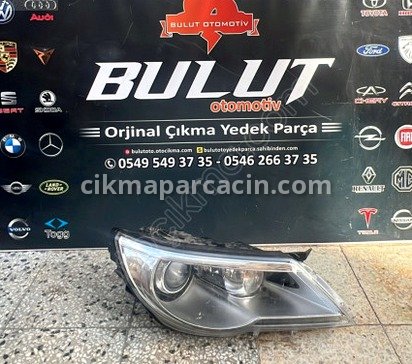 Volkswagen Tiguan Sağ Ön Far çıkma parça