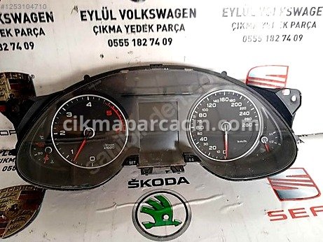 Audi A4 Gösterge Paneli çıkma parça