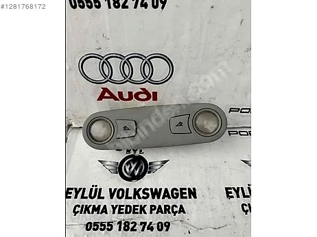 Audi A4 Tavan Lambası çıkma parça - EYLÜL VOLKSWAGEN ÇIKMA YEDEK PARÇA şanlıurfa