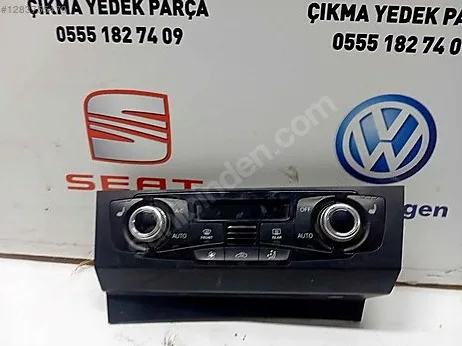 Audi A5 Klima Kontrol Paneli çıkma parça - EYLÜL VOLKSWAGEN ÇIKMA YEDEK PARÇA şanlıurfa