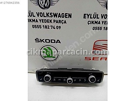 Audi Q3 Klima Kontrol Paneli çıkma parça