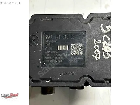 Mercedes-Benz SL ABS Beyni W221, A2215455232, A2214310512 çıkma parça