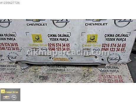 Opel Astra Arka Tampon çıkma parça