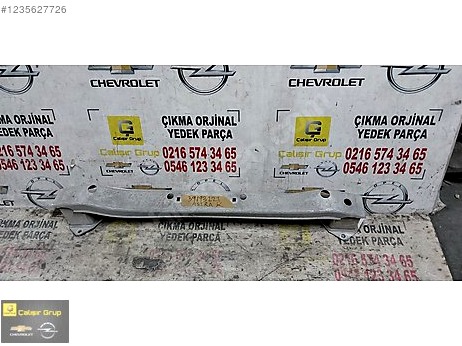 Opel Astra Arka Tampon çıkma parça