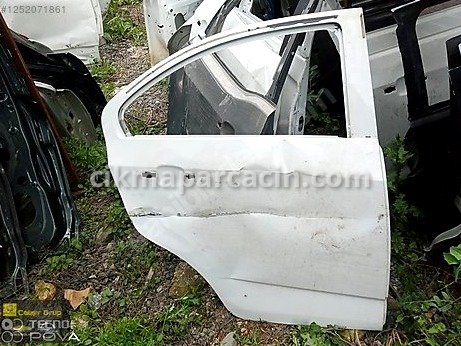 Chevrolet Aveo Kapı (Arka Sağ) çıkma parça