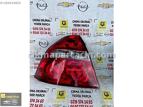 Chevrolet Aveo Sol Arka Stop çıkma parça