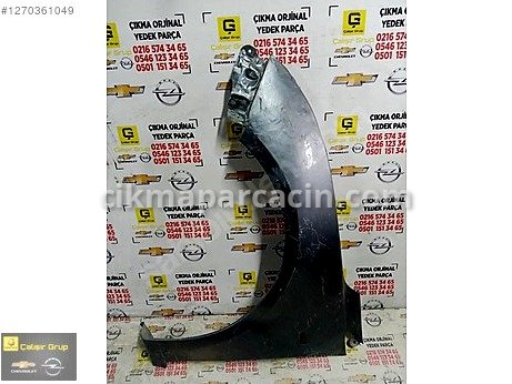 Chevrolet Cruze Çamurluk (Ön) çıkma parça