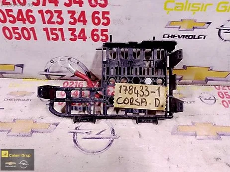 Opel Corsa Sigorta Kutusu çıkma parça - ÇALIŞIR GRUP OPEL CHEVROLET ÇIKMA YEDEK PARÇA İstanbul