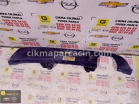 Opel Corsa Arka Tampon çıkma parça