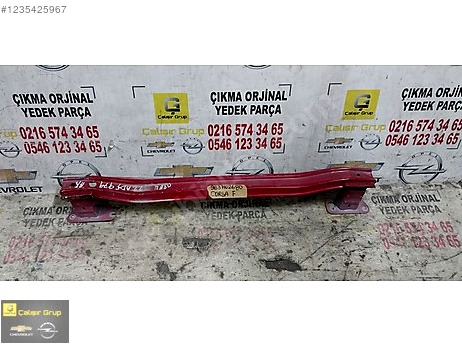 Opel Corsa Arka Tampon çıkma parça