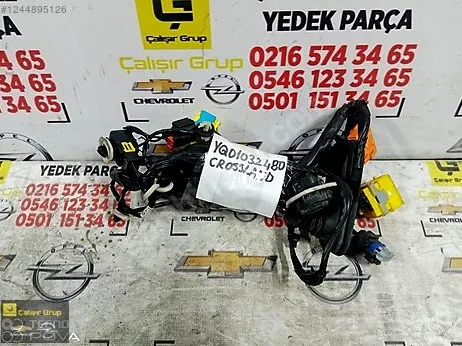 Opel Crossland Bagaj Kapağı çıkma parça - ÇALIŞIR GRUP OPEL CHEVROLET ÇIKMA YEDEK PARÇA İstanbul
