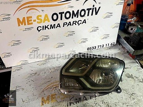 Dacia Duster Sağ Ön Far çıkma parça