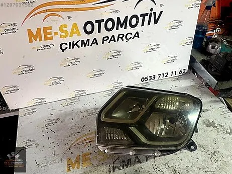 Dacia Duster Sağ Ön Far çıkma parça - MESA YEDEK PARÇA Mersin