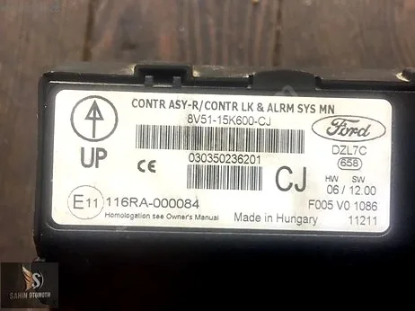 Ford Fiesta Motor Beyni çıkma parça