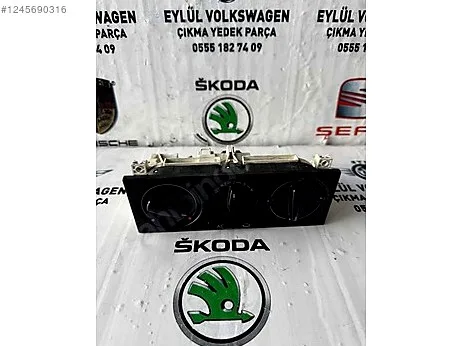 Volkswagen Golf Klima Kontrol Paneli çıkma parça - EYLÜL VOLKSWAGEN ÇIKMA YEDEK PARÇA şanlıurfa