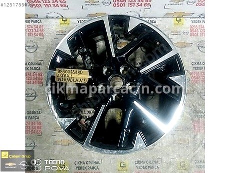 Opel Grandland Viraj Demiri çıkma parça