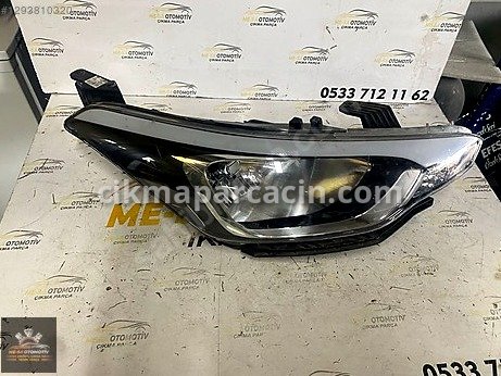 Hyundai i20 Sağ Ön Far çıkma parça