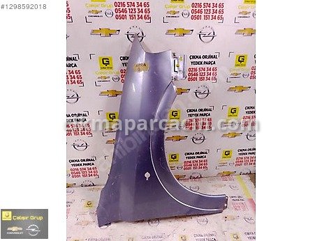 Opel Astra Çamurluk (Ön) çıkma parça