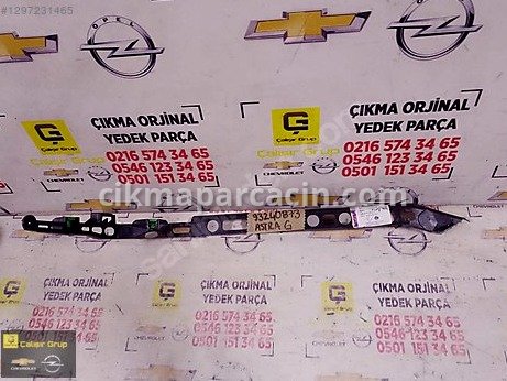 Opel Astra Tampon Braketi çıkma parça