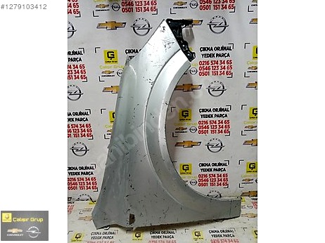 Opel Astra Çamurluk (Ön) çıkma parça