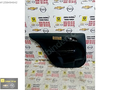 Opel Astra Kapı (Arka Sol) çıkma parça