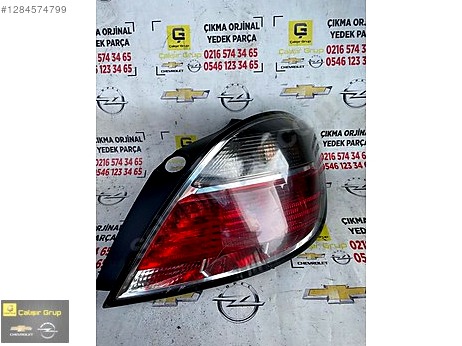 Opel Astra Sol Arka Stop çıkma parça